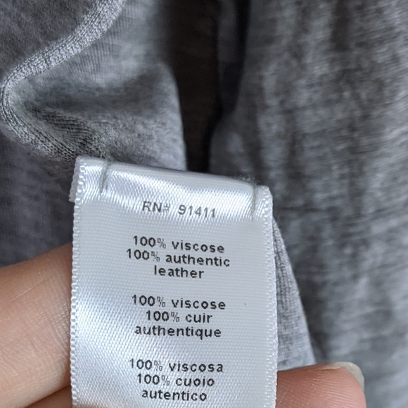 Rozae Nicholas | Gray Black Sleeve Cardigan-E90 - Picture 7 of 7